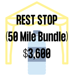 Rest Stop Sponsor (50-Mile Bundle)